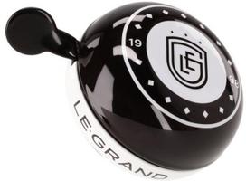 Dviračio skambutis Kross LeGrand Gong Black/White, plienas, balta sp./juoda sp.