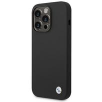 Telefono dėklas BMW Silicone, Apple iPhone 14 Pro, juoda sp.
