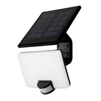 Prožektorius su saulės baterija, tvirtinamas prie sienos Tope, 10 W, 1200 lm, 4000 °K, IP44, juoda sp.