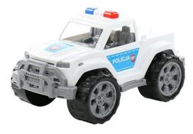 Žaislinė policijos mašina Wader-Polesie Car Legion Patrol Nr1, balta sp.