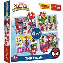 Dėlionė Trefl Spiderman 6229, 28.5 cm x 20.5 cm, 71 vnt., įvairių spalvų