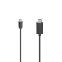 Kabelis Hama USB Type-C, HDMI, 3 m, juoda sp.