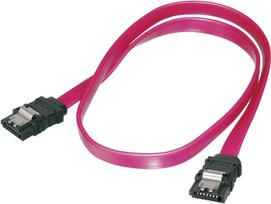 Tinklo kabelis Digitus SATA Connection Cable AK-400102-003-R SATA 7-pin, SATA 7-pin, 0.3 m, violetinė sp.