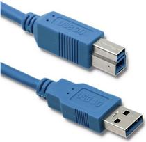 Kabelis Qoltec AKQOLKU00052308 USB Type A Male, USB Type B, 1 m, mėlyna sp.