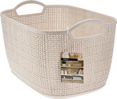 Krepšys, daiktų saugojimo Storage Solutions, rusva sp., 35 x 24 x 21.5 cm