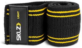 Jėgos diržas SKLZ Mini Band Light, 18 cm x 14.4 cm x 2.5 cm, juoda sp.