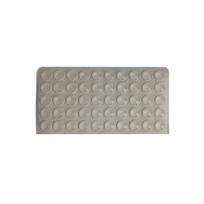 Lipnūs baldų padukai Haushalt, skaidrūs, Ø 10 mm, 50 vnt