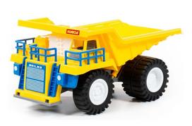 Žaislinis savivartis Polesie Dumper Belaz 71774, geltona sp.