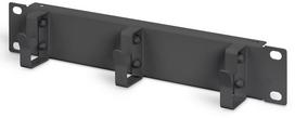 Kabelių dėtuvė Digitus DN-10-ORG-1U-B, 254 x 44 mm, juoda sp.