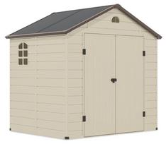 Sodo namelis Vermont, 228 cm x 180 cm x 224 cm, 7510 l, rusva sp.