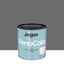 Dažai, baldams Jeger RenoColor Graphite, pusiau blizgus, 0.45 l, pilka sp.