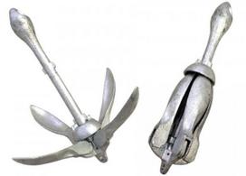 Inkaras Akara Folded Anchor, 4000 g, sidabro sp.
