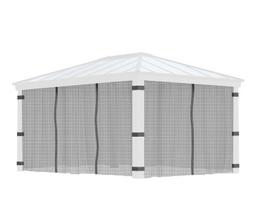 Prekė su pažeista pakuote. Tinklelis nuo vabzdžių Canopia Dallas Netting Set 500 cm, tamsiai pilka sp.