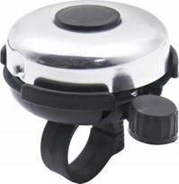 Dviračio skambutis FSBHN-075, aliuminis/plastikas, sidabro sp./juoda sp.