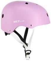 Riedutininko šalmas Nils Extreme MTW001, XS (48-52 cm), violetinė sp.
