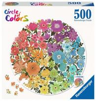 Dėlionė Ravensburger Flowers 17167, 52 cm x 52 cm, 500 vnt., įvairių spalvų