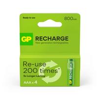Įkraunamas elementas GP GPRHC083L001, AAA, 800 mAh, 4 vnt.