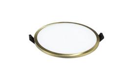 Tvirtinamas šviestuvas įleidžiamas LEDlife, 3000°K, LED, bronzos sp., 8 W