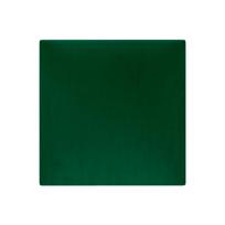 Dekoratyvinė tekstilinė sienų plokštė Mollis Basic Green, 30 cm x 30 cm x 3.7 cm