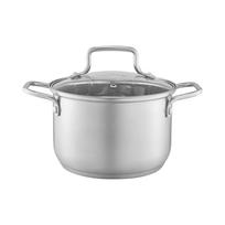 Puodas Ambition Hugo Plus, 18 cm, 3 l, sidabro sp.