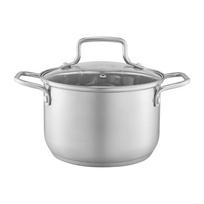 Puodas Ambition Hugo Plus, 22 cm, 5.2 l, sidabro sp.