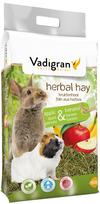 Maistas graužikams Vadigran Herbal Hay Apple & Banana, šinšiloms/triušiams/jūrų kiaulytėms, 0.5 kg