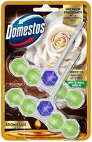 WC valiklis - gaiviklis Domestos Power 5 Aroma Lux White Rose & Green Tea Tree Oil, 110 g, 2 vnt.
