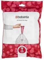 Šiukšlių maišai Brabantia PerfectFit 138263, 20 l, 40 vnt.