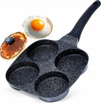 Blynų keptuvė Vilde Black&Wood 199054, Ø 19 cm, aliuminis