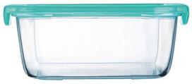 Indelis maistui Luminarc Keep n Food, 1.22 l, 18 cm x 18 cm, skaidri sp./mėlyna sp.