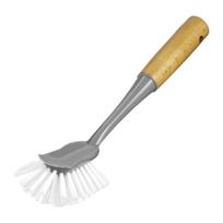 Indų plovimo šepetys Jotta Scandic, 29 cm, ruda sp./pilka sp., plastikas/mediena
