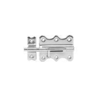 Durų skląstis Haushalt BFX DIY, nikelio sp., 7.5 cm