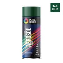 Aerozoliniai dažai Pentacolor Universal, paprastieji, tamsiai žalia sp., 0.4 l