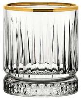 Viskio stiklinių komplektas Utopia Elysia Gold, stiklas, 0.355 l, 4 vnt.