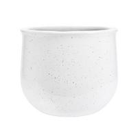 Gėlių vazonas Domoletti GG.5221.018, keramika/molis, Ø 18 cm, balta sp.