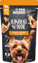 Šlapias šunų maistas Pan Miesko, kalakutiena/antiena, 0.15 kg