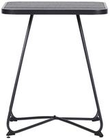 Lauko stalas Robis, juoda sp., 58 cm x 58 cm x 70 cm