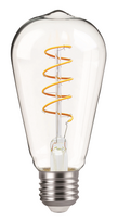 Lemputė Besk LED, ST64, 3000 °K, E27, 6 W, 550 lm