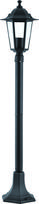 Pastatomas lauko šviestuvas Domoletti Arna, 15W, E27, IP44, juoda sp., 19.2 cm x 98 cm