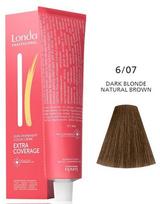 Plaukų dažai Kadus Professional Extra Coverage, dark blonde natural brown, 6/07, 60 ml