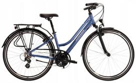 Dviratis turistinis Kross Trans 2.0 Lady, 28 ", M rėmas, mėlyna sp./balta sp.