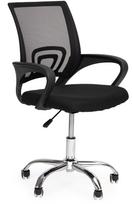 Darbo kėdė ModernHome Swivel OC-020, 55 x 58.5 x 86 - 96 cm, juoda sp.