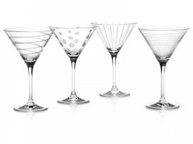 Kokteilių taurė Mikasa Cheers Martini, kristalinas, 0.29 l, 4 vnt.