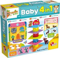 Užduočių rinkinys Lisciani Carotina Baby 4in1, įvairių spalvų