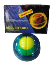 Masažinis kamuoliukas Spartan Roller Ball, mėlyna sp./geltona sp.