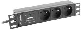 Įtampos stabilizatorius Lanberg PDU-03E-0200-IEC-BK, 2 m
