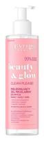 Veido prausimosi gelis Eveline Beauty & Glow Goodbye Mr. Make-up!, 200 ml