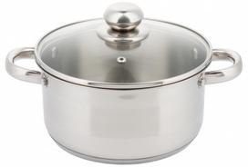 Puodas King Hoff Casserole With Lid, 14 cm, 1 l, nerūdijančiojo plieno sp.