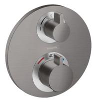Termostatinis potinkinis maišytuvas Hansgrohe Ecostat S Brushed, chromo sp.