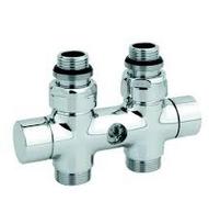 Vožtuvas radiatoriams Carlo Poletti Twinvalve 24-19, kombinuotas, radiatoriams, 1/2''